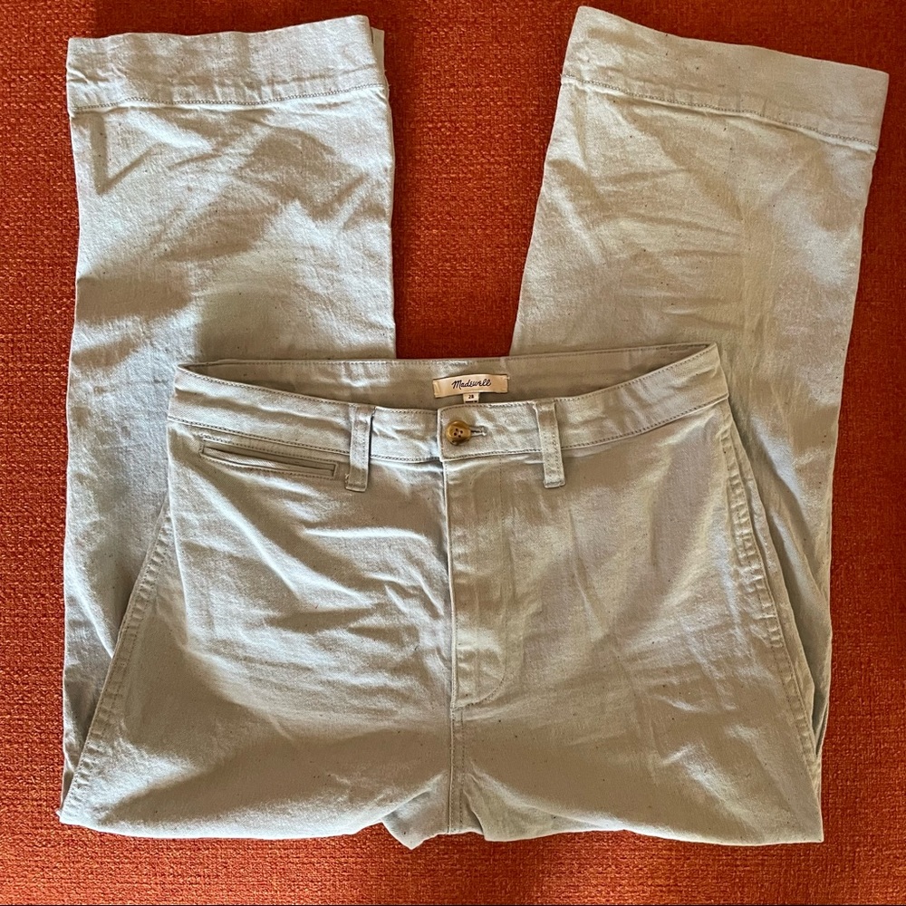 Madewell Emmett Wide Leg Crop Pants